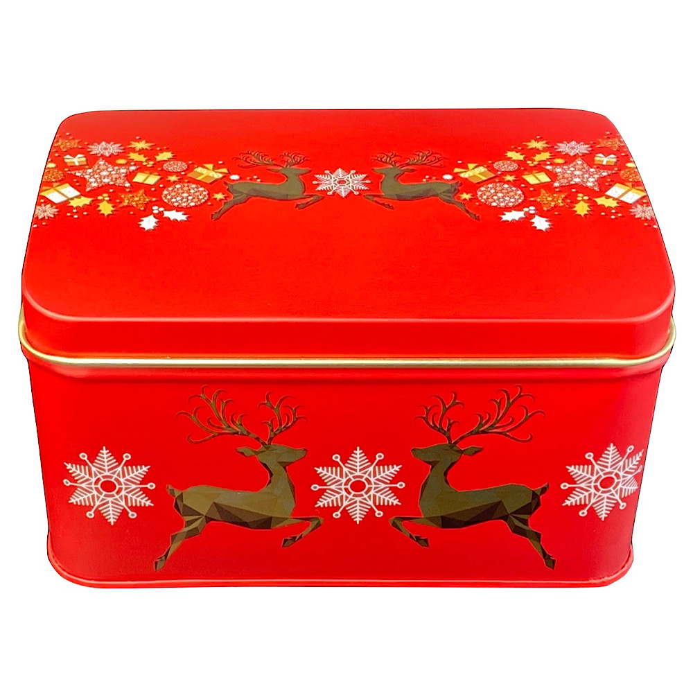 springende Hirsche - kleine Truhendose