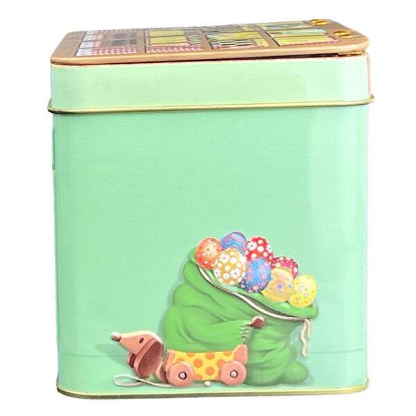 Sideboard Ostern - die aufklappbare Rückwand gibt der Dose eine sehr dekorative und zusätzliche Dimension – Bild 4